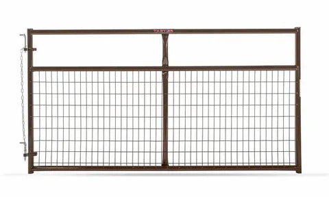 Tarter- Wire Filled Gate-Brown- 6 Ft