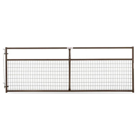 Tarter-Wire Filled Gate-Brown-8 Ft