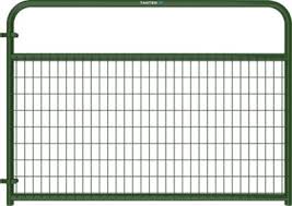 Tarter-Wire Filled Gate-Green-6 Ft