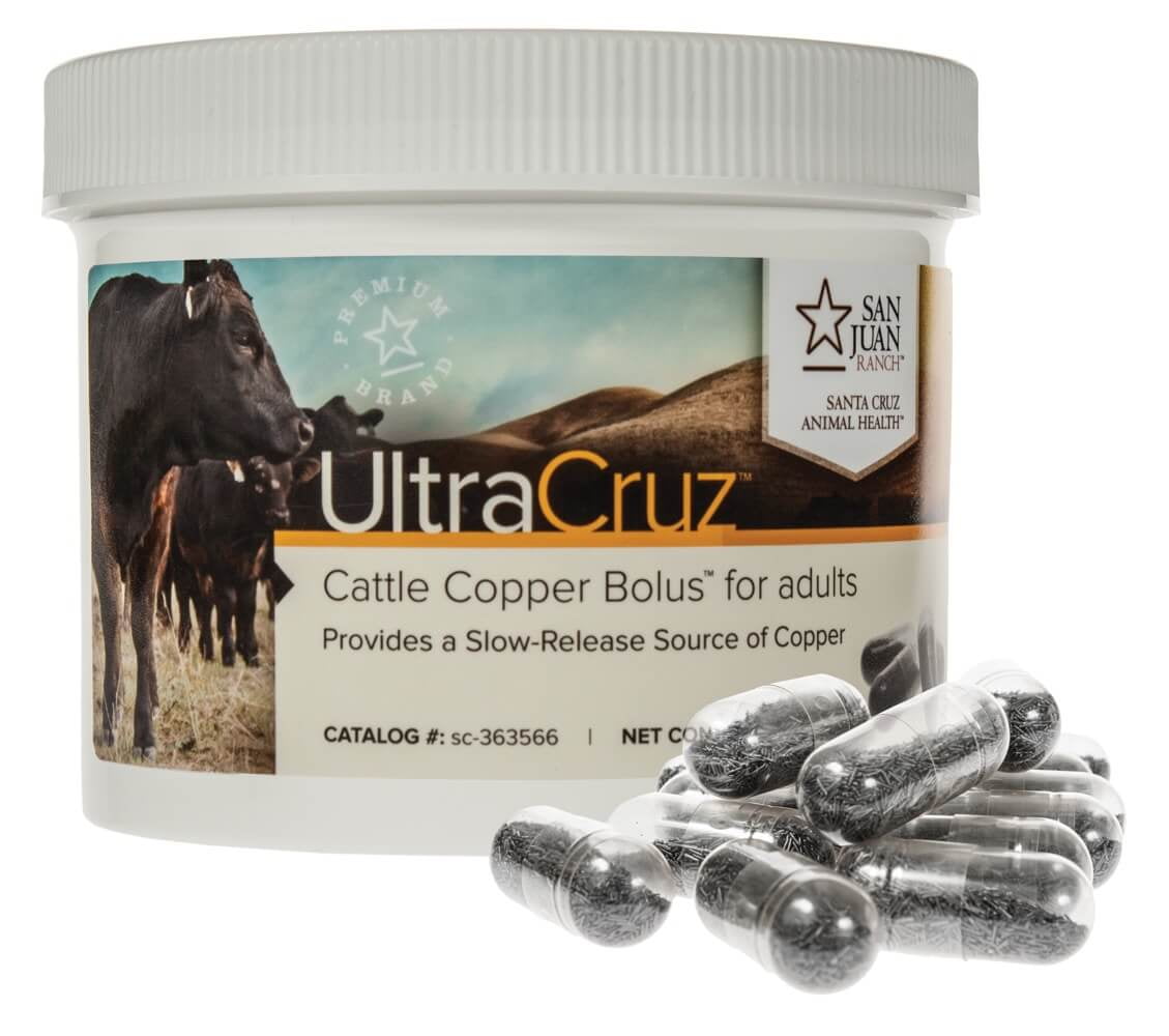 UltraCruz Cattle Copper Bolus, 25CT