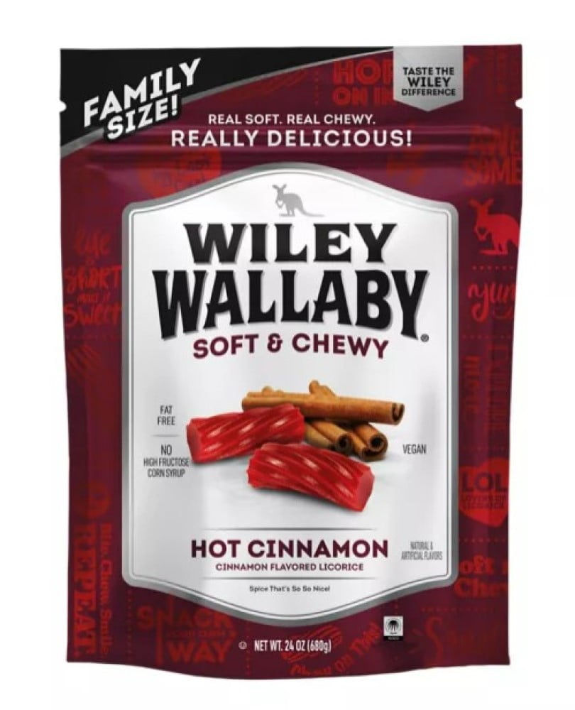 Wiley Wallaby Hot Cinnamon Licorice