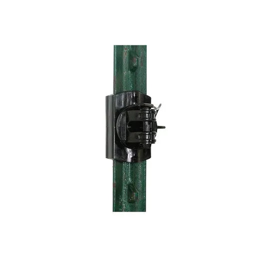 Gallagher-Wood and T Post Pinlock Insulator - Black