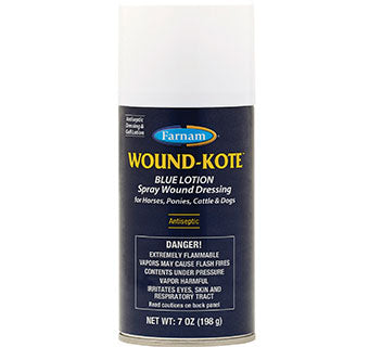 Farnam Wound-Kote Blue Lotion Spray, 7oz