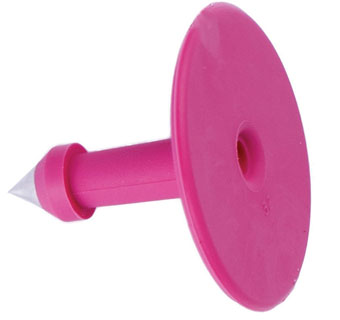 Y-Tex-All-American-Male Blank Button Pink-25-Box