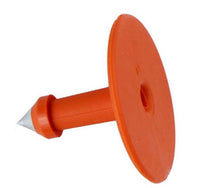 Y-Tex All-American Male Blank Button Ear Tag- Orange- 25-Box