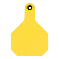 Y-Tex Ear Tags Female & Buttons Large Yellow Blank