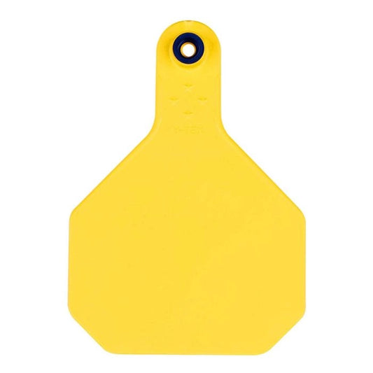 Y-Tex Ear Tags Female & Buttons Large Yellow Blank