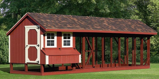 CHICKEN COOP (RED - LARGE)