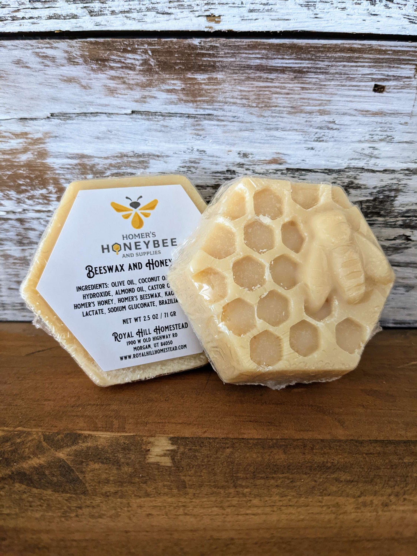 HOMERS BEESWAX HONEY SOAP