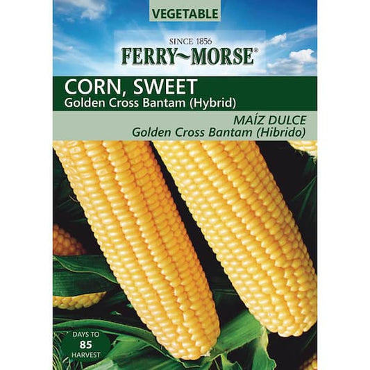 CORN GOLDEN CROSS BANTAM SEEDS 3OZ