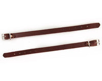 Straight Stirrup Straps – Medium Weight | Latigo or Oiled Skirting Leather