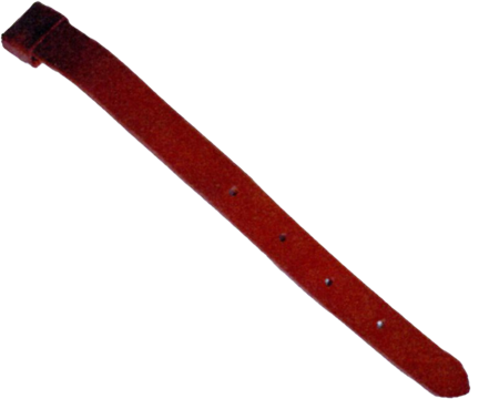 Rear Cinch Billet – Single Ply Heavy Saddle Skirting Leather