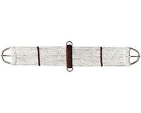 Mohair Blend Straight Cincha – 17 Strand | Heavy Steel Buckles & Sewn Dees