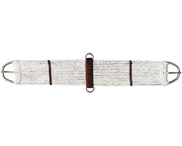 Mohair Blend Straight Cincha – 17 Strand | Heavy Steel Buckles & Sewn Dees