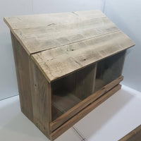 NESTING BOX DOUBLE WOOD