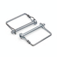 Double HH 5/16 In. x 2-1/4 In. Yellow Zinc-Plated Square Wirelock Pin (2-Pack)