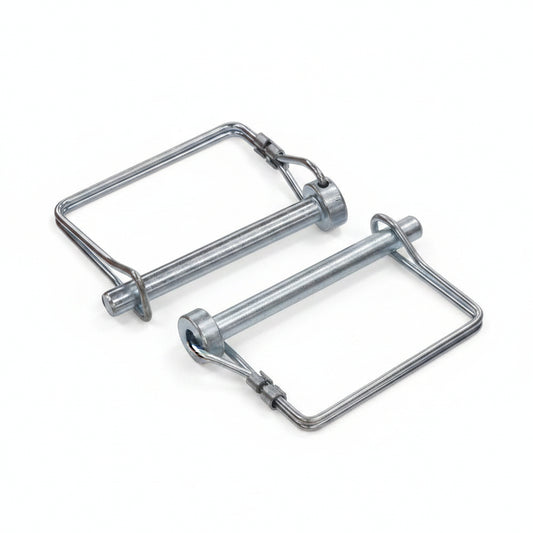 Double HH 5/16 In. x 2-1/4 In. Yellow Zinc-Plated Square Wirelock Pin (2-Pack)