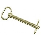 Double HH 1-1/4 In. x 6-1/4 In. Yellow Zinc Plated Hitch Pin