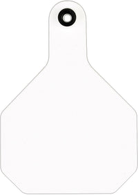 Y-TEX 4 STAR TAG LG WHITE