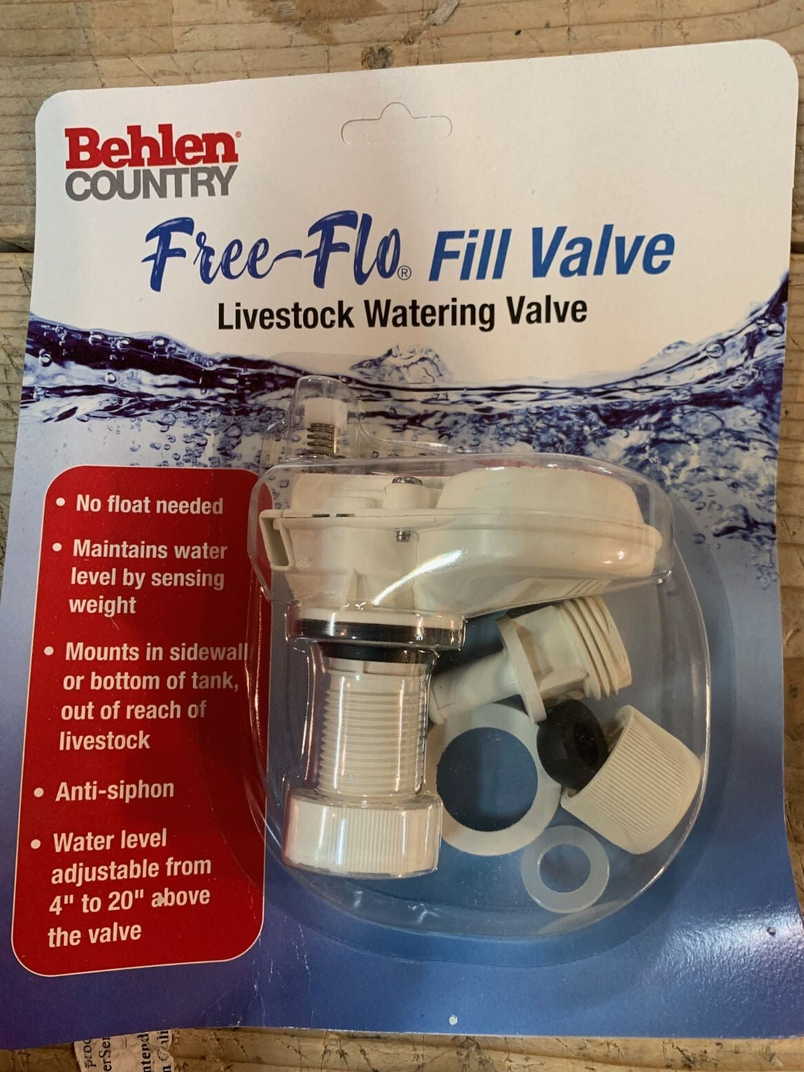 BEHLEN FREE-FLO FILL VALVE