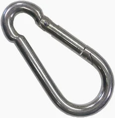 Safety/Spring Snap (1/4") Nickel