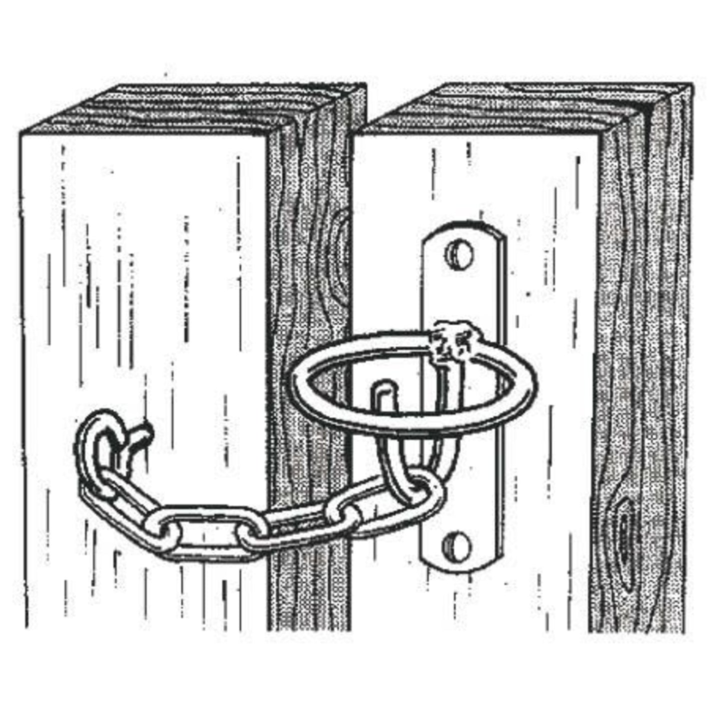 BUCKET HOOK GATE LATCH