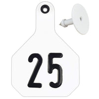 Y-TEX FEMALE BUTTON WHT (25 CT)