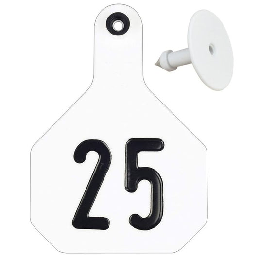 Y-TEX FEMALE BUTTON WHT (25 CT)